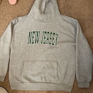 Gray 'New Jersey' Hoodie